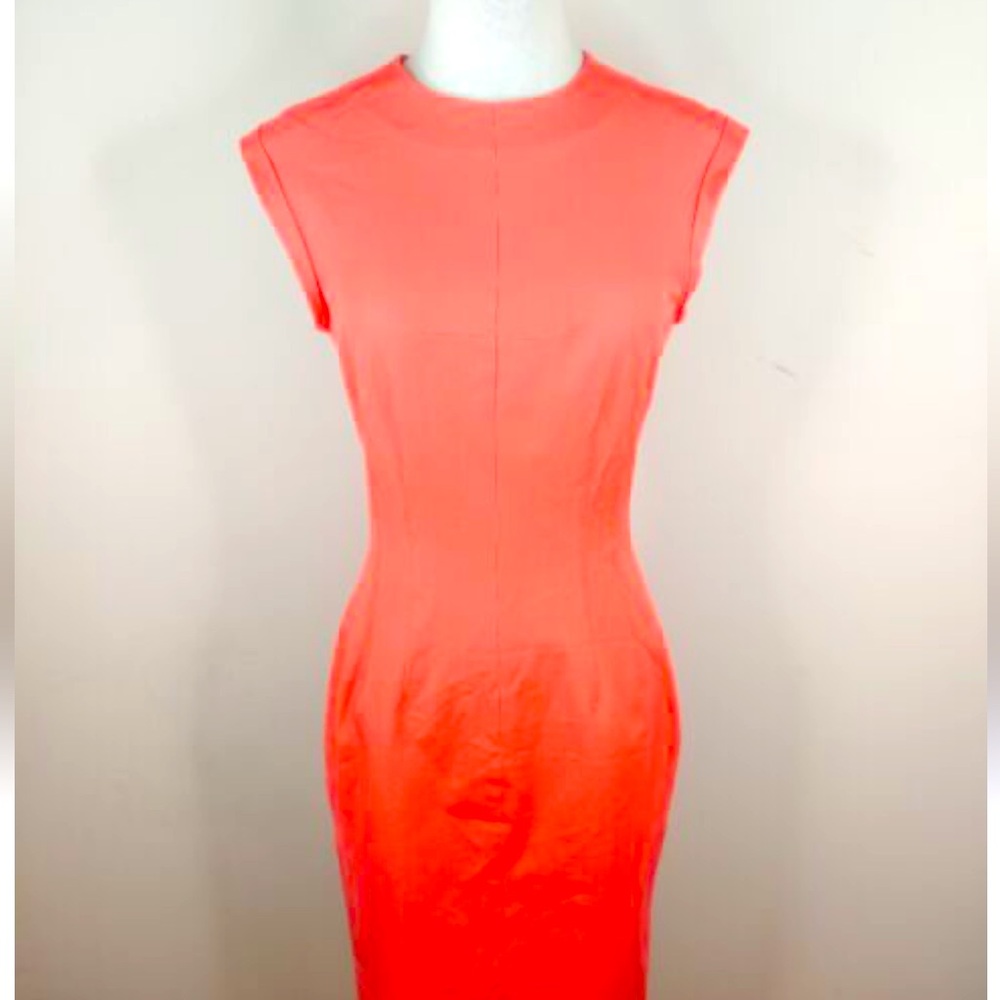 Banana Republic Coral Sleeveless Dress